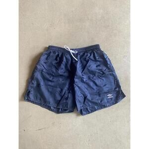 VTG Umbro Navy Blue Shorts Sz L